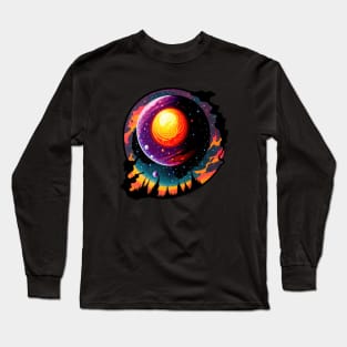 The Great Golden Spot - Black BG Long Sleeve T-Shirt